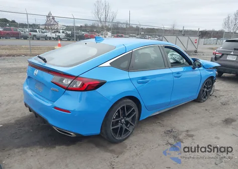 2022 Honda Civic Sport Touring from USA, damaged, VIN 19XFL1H83NE015074